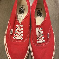 Red Vans