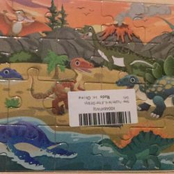 Dinosaur Wooden Jigsaw Puzzle Packs