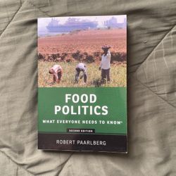 Food Politics 2nd Edition Robert Paarlberg
