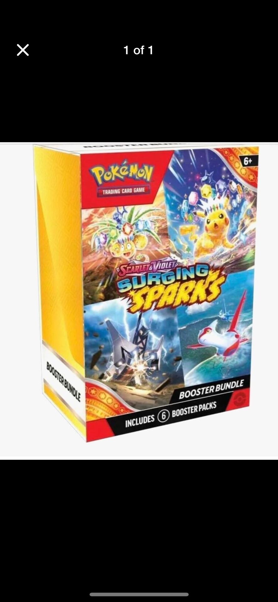 Surging Sparks Booster Bundle Pokemon
