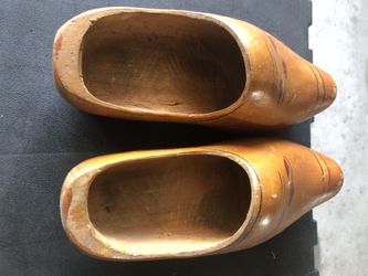 Dutch wooden shoes
