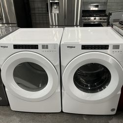 🔥 WHIRLPOOL WASHER & ELECTRIC DRYER SET 🔥