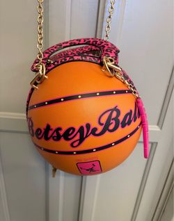Betsey Johnson Basketball Crossbody Bag HTF