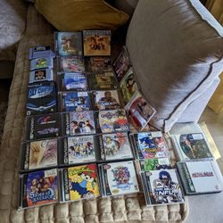 SNES, PS1, N64, Dreamcast, and PS2 games