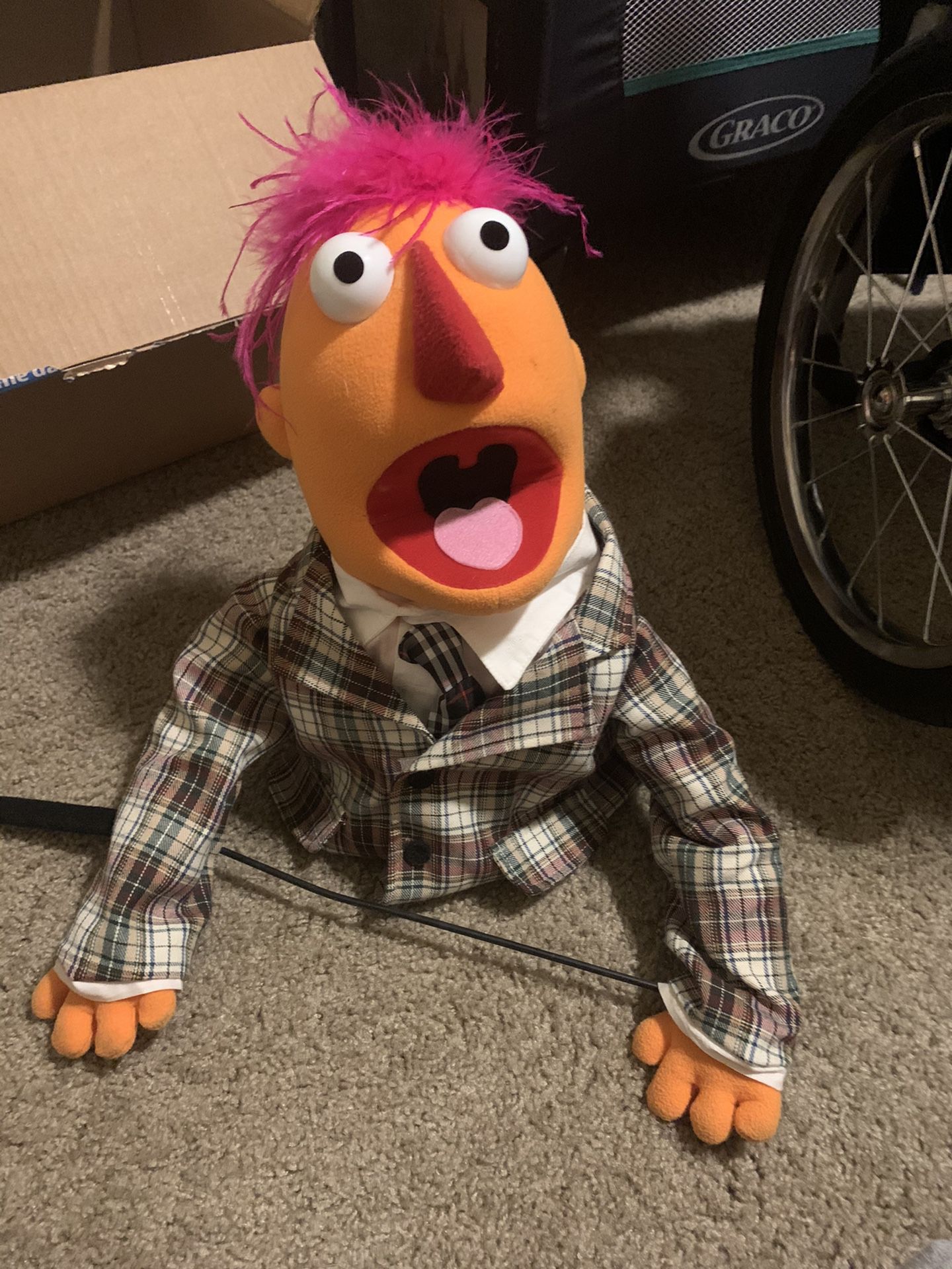 “Muppet” puppet! Great for kids, and Christmas gift