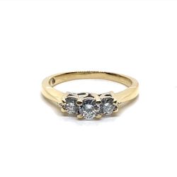 Lady’s 18K YG Diamond .54CTW  Ring 3.7G EPJ024319