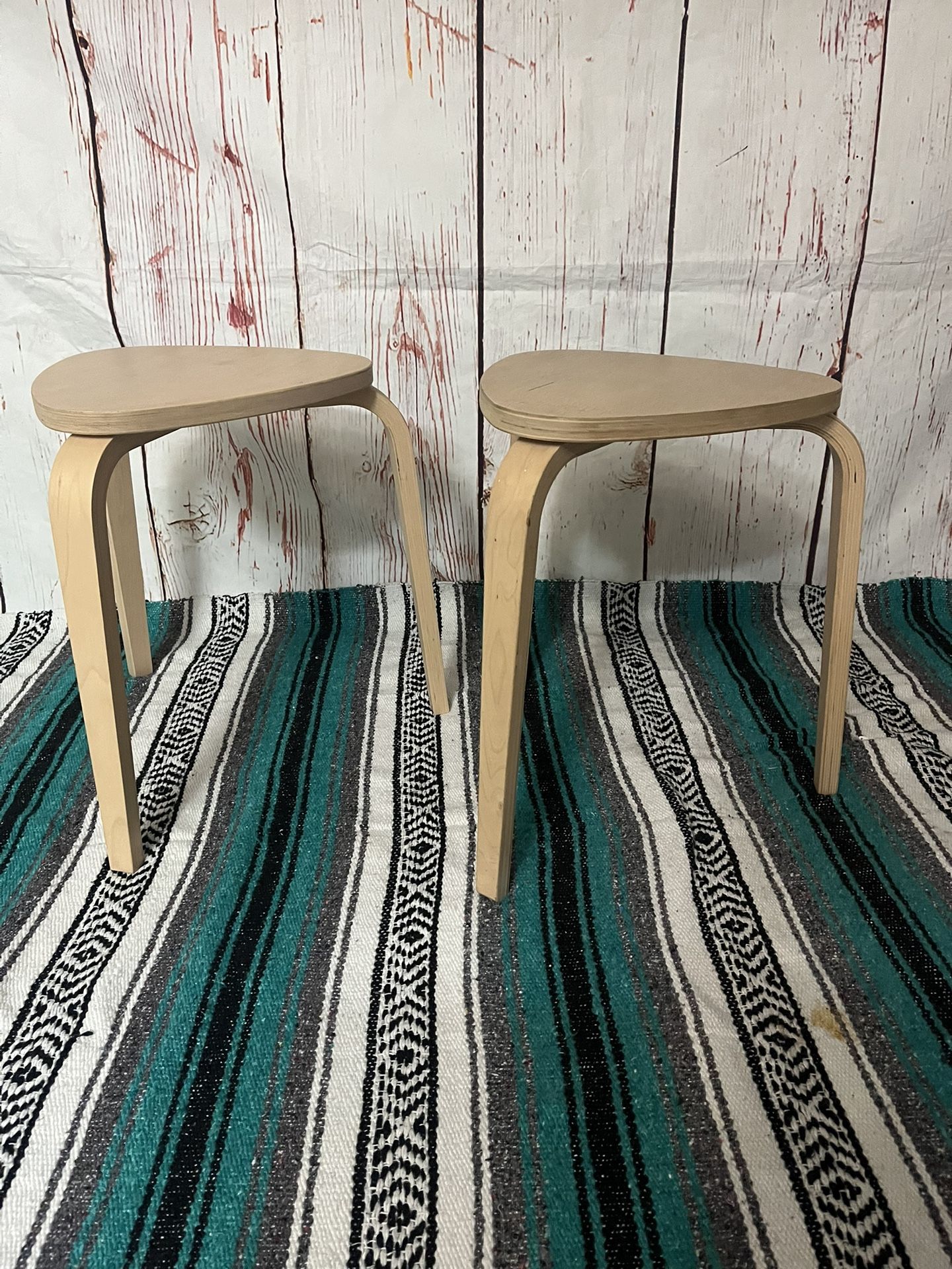 KYRRY STOOLS, Birch (IKEA Brand)
