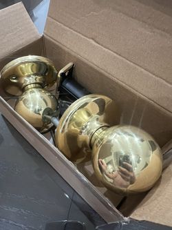 Gold Door Knob