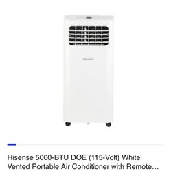 Hisense White Vented Portable Air Conditioner