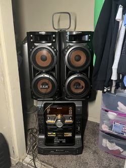 Sony LBT-ZX66I Muteki high-power mini hi-fi component system