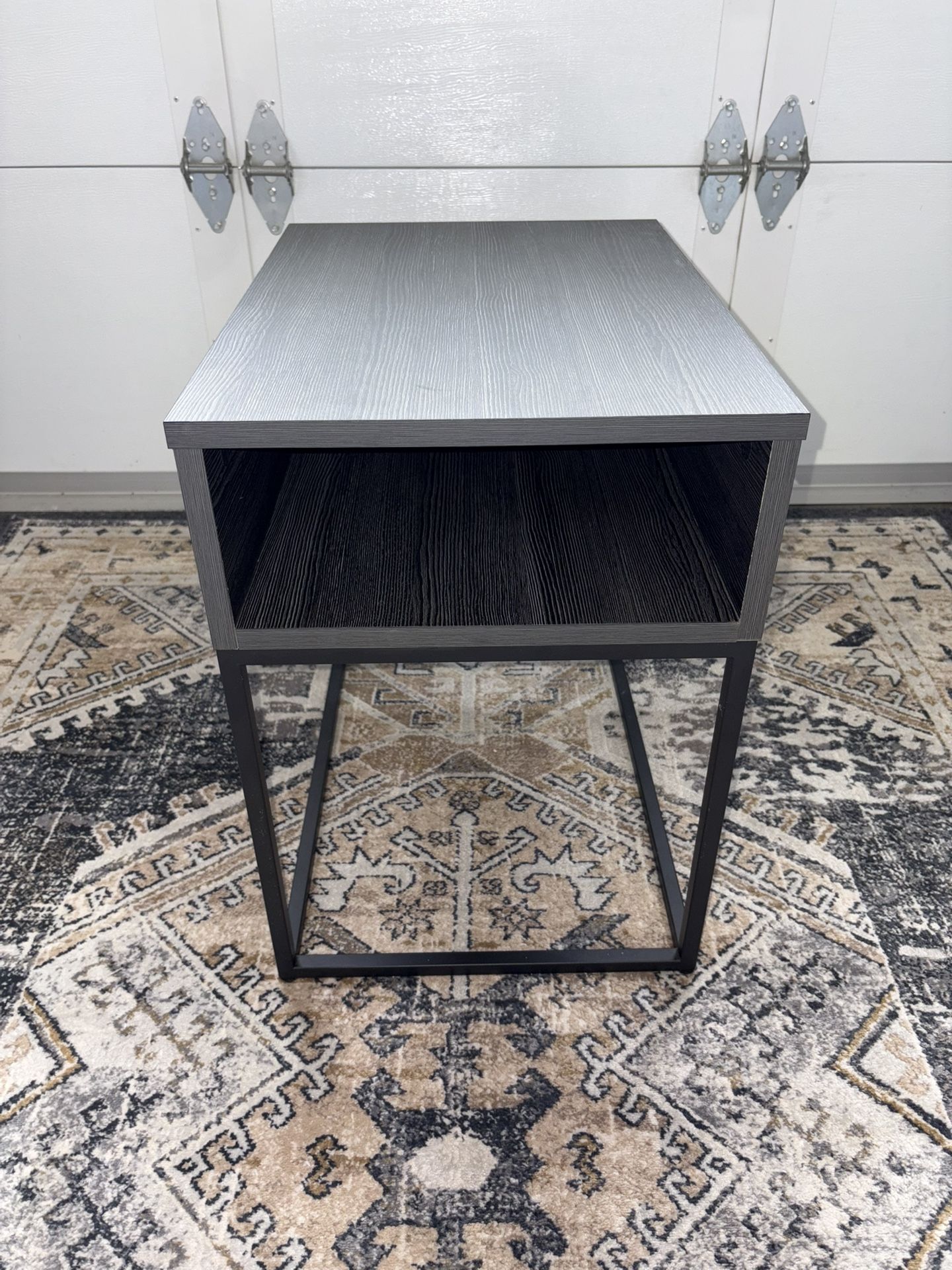 Black Side Table With Storage