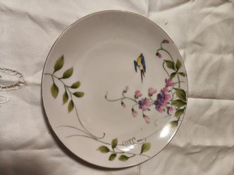 Hand painted Nippon china plate