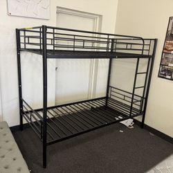 Twin Over Twin Bunk Bed 