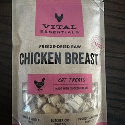 Vital Essentials Freeze-Dried Chicken Breast Cat Treats