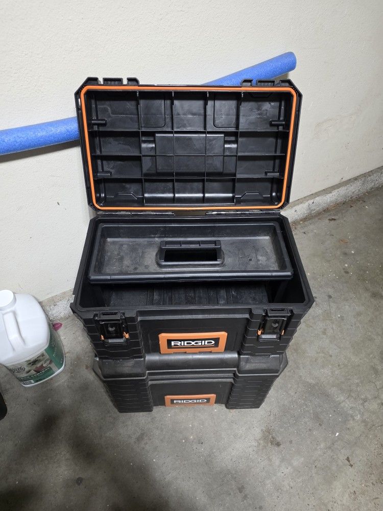 Ridgid Rolling Tool Box