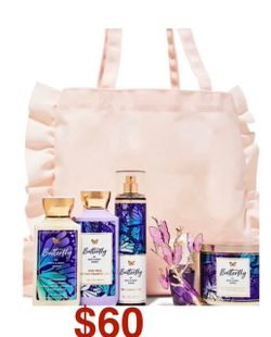 Bath & Body Works Butterfly Gift Set