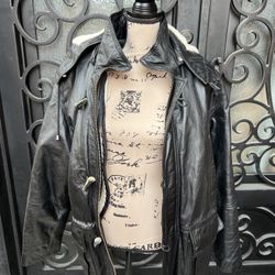 Wilson suede and leather women’s jacket size medium