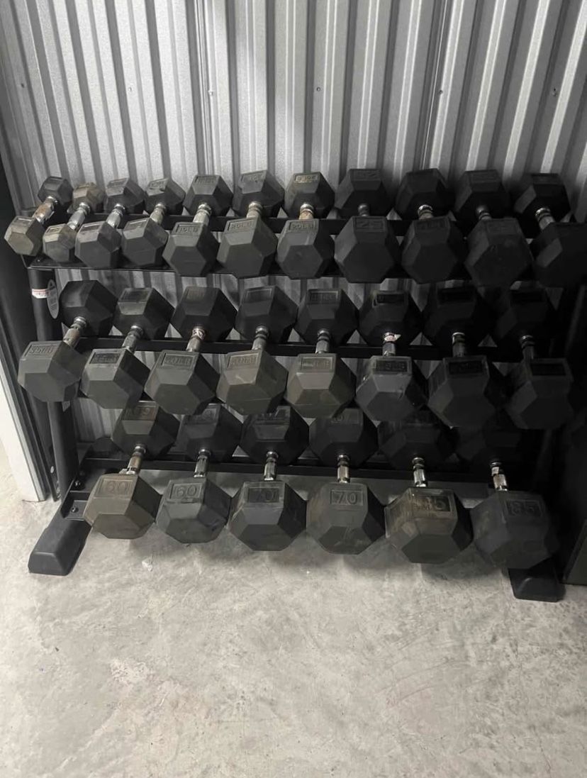 5lb - 70lb Dumbbell Set 700lBS Total
