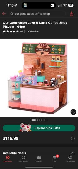 Our Generation Love U Latte Coffee Shop