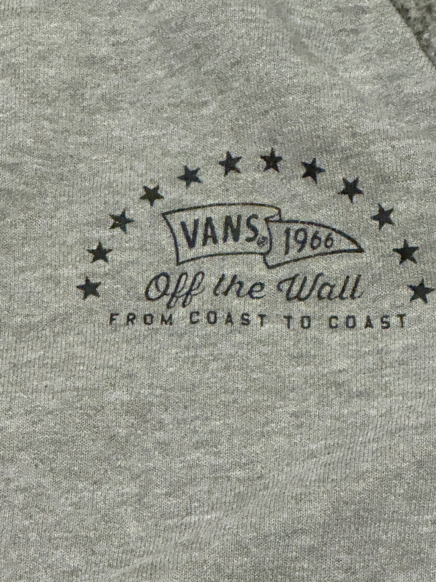 Size Large Men’s Sweatshirt vans