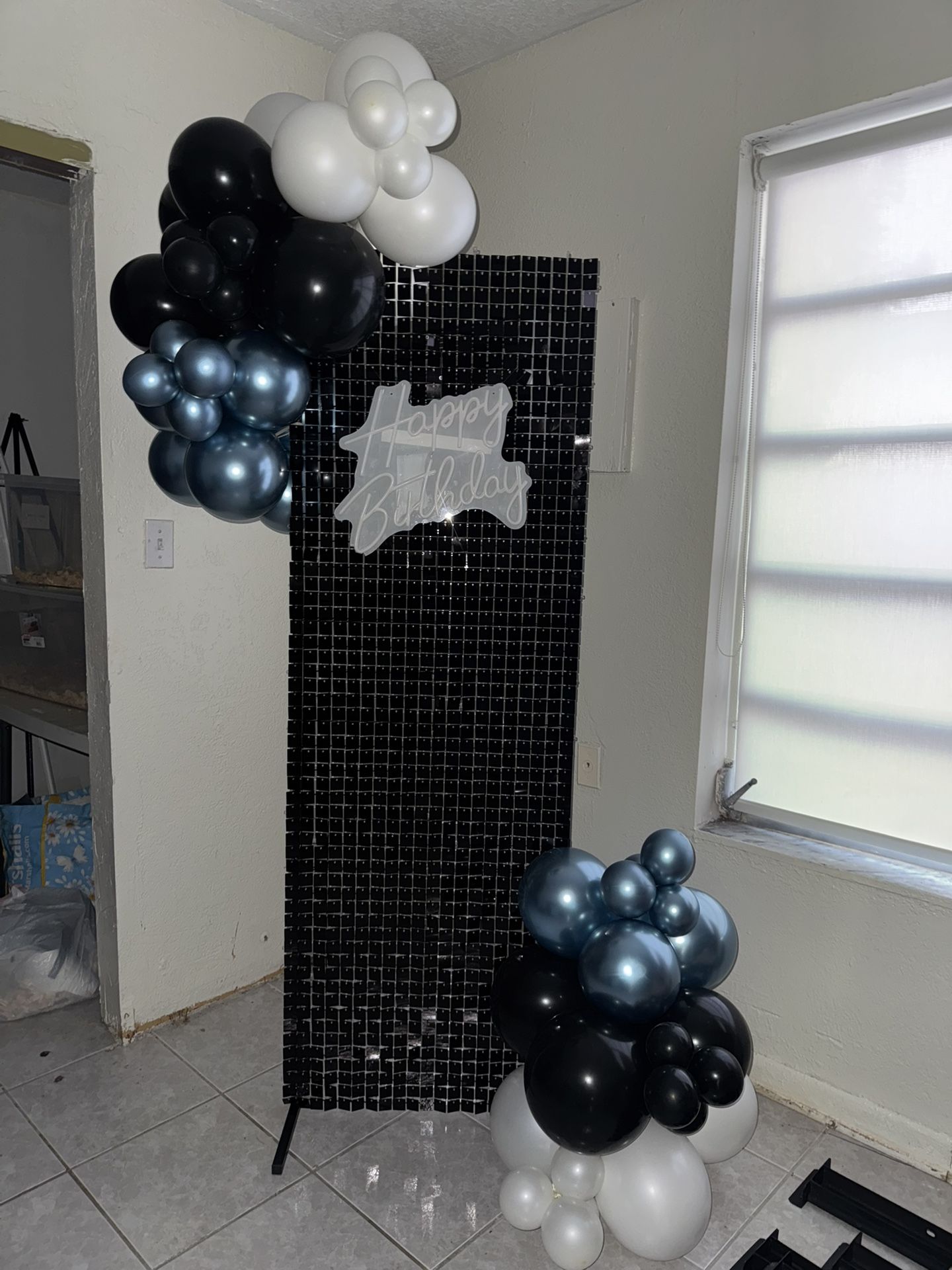 Last Minute Planning Birthday Set Up