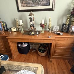 Beautiful Solid Wood Credenza 