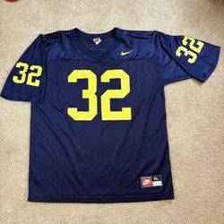 Michigan Wolverines Anthony Thomas Nike Men's XL Blue Football Jersey #32 NCAA