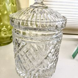 Crystal Candy Holder Jar With Top