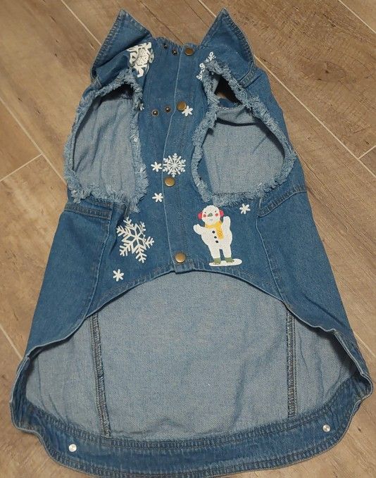 Dog Jean Vest