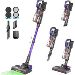 Cordless Vacuum Cleaner 45KPA, Up to 60mins Runtime Lightweight Powerful Suction 
