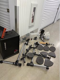 Electric DRUM kit and speaker