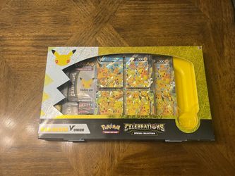 Pokemon Celebrations Pikachu V-Union Special Collection Box 2021 Sealed