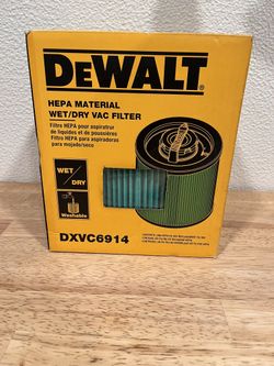 New Dewalt HEPA Shop Vac Filter