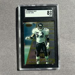 1996 Bowman's Best #164 Ray Lewis RC. Negotiable 