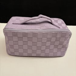 4 Assorted Make Up /storage Bags -all  New 