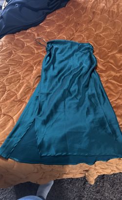 Silky Short Dress
