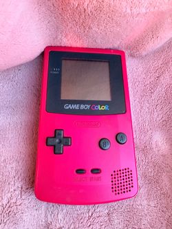 Nintendo Game Boy Color Berry Pink Handheld System CGB-001 Vintage Retro TESTED