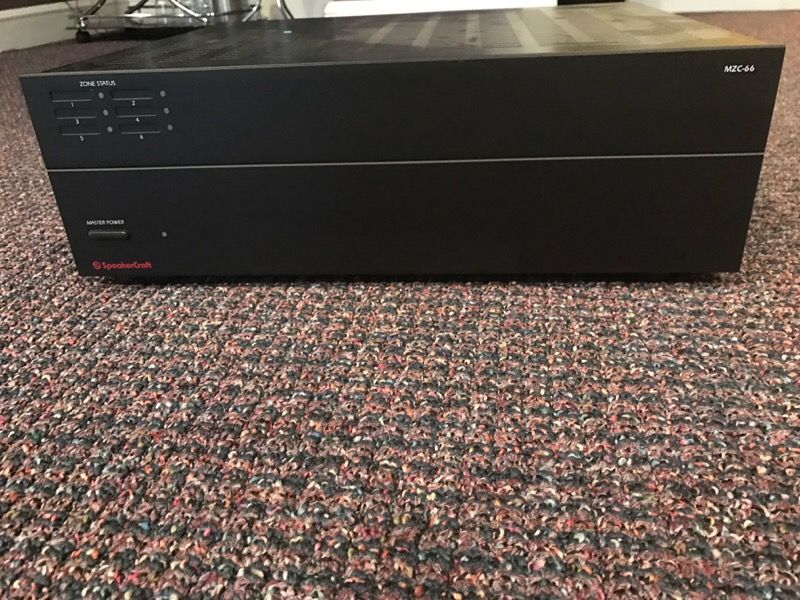 SpeakerCraft MZC-66 multizone amplifier controller