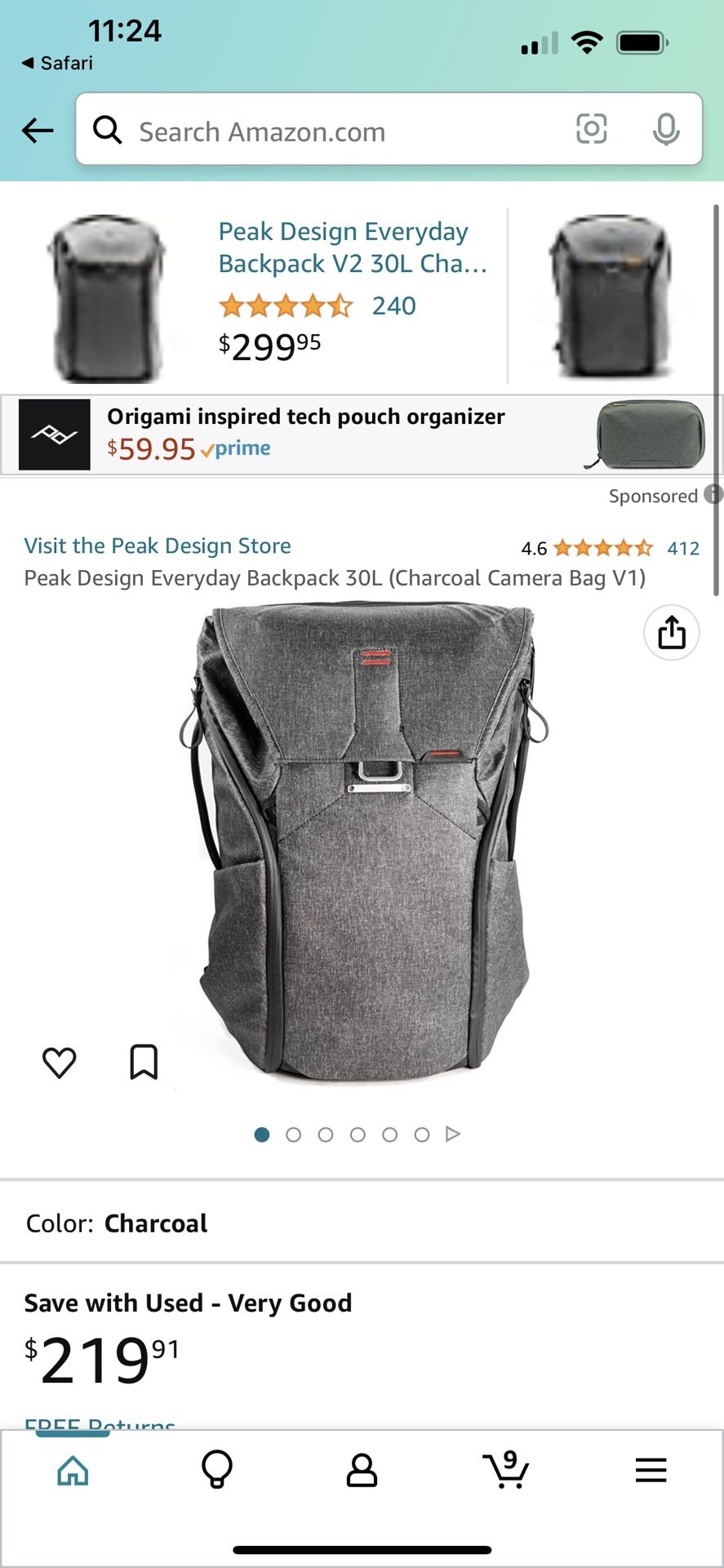 Peak Design Everyday Camera Backpack