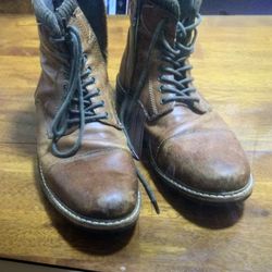 Leather boots size 12