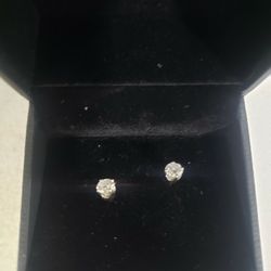 diamond earring genuine
