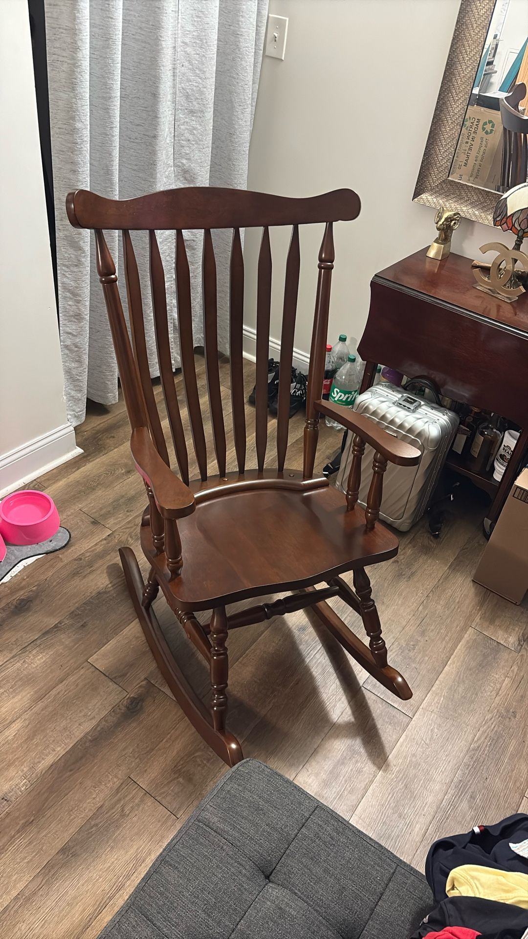 Rocking Chair Cherry Solid Wood