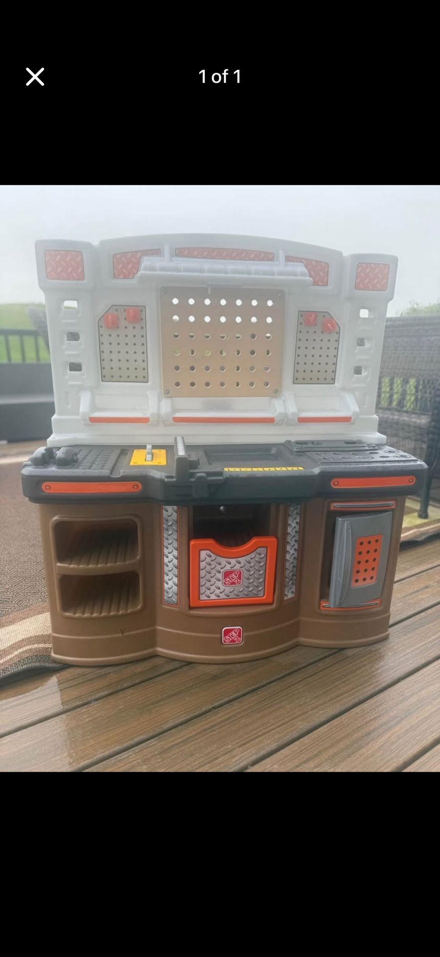 Kids Play Construction Bench