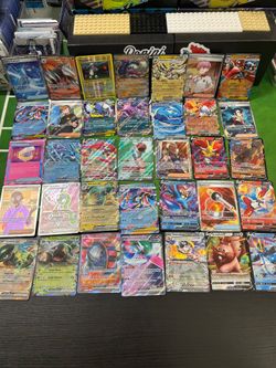 100 pokemon cards EX full arts