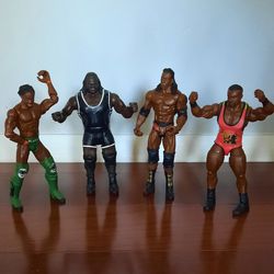 WWE LIMITED EDITION FOUR ACTION FIGURES