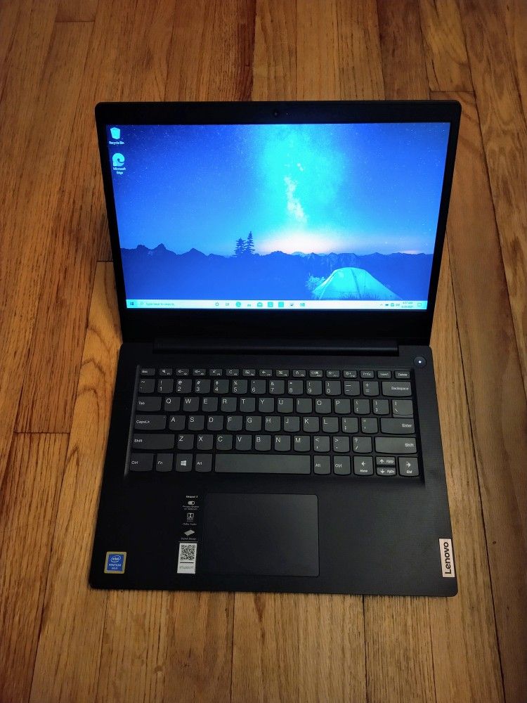 2021 Lenovo 14 Inch Laptop Intel Duo Core 4 GB Ram 128 GB SSD Webcam HDMI WiFi Bluetooth 6 Hour Battery Windows 10