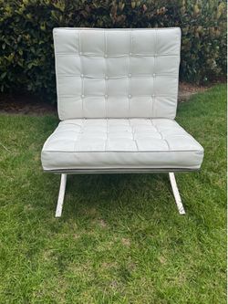Barcelona Style Accent Chair Modern Designer Look