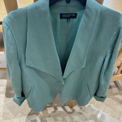 Price Drop For Amazing Size 16 Versatile Linen/silk Blend Blazer From The Jones New York Collection