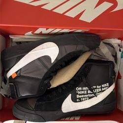 Nike Blazer Offwhite Grim Reaper sz 11