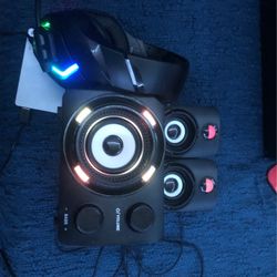 Headset with Speakers